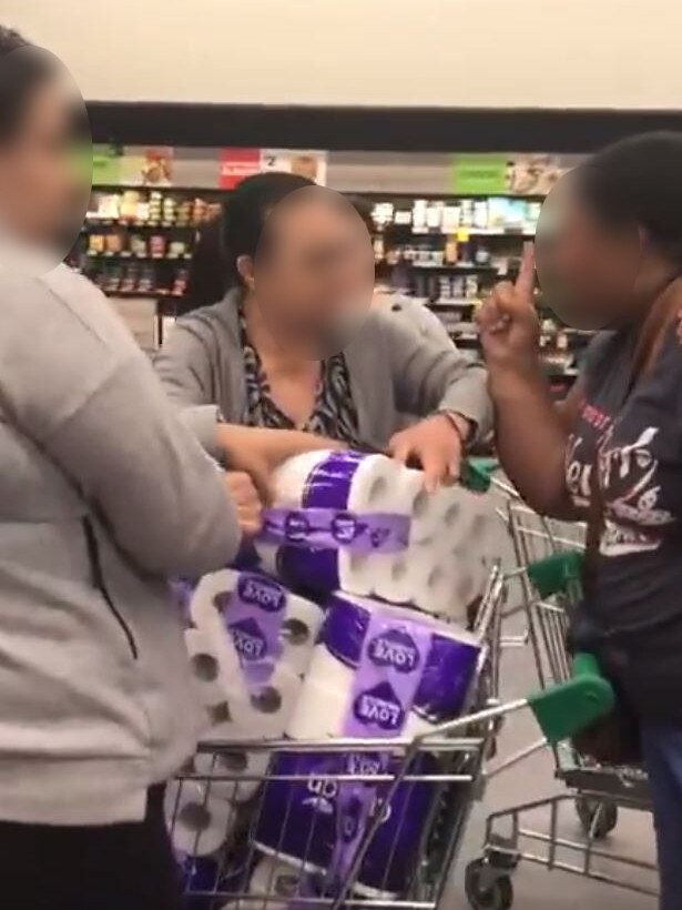 The alleged incident took place at Woolworths Chullora. Picture: Twitter