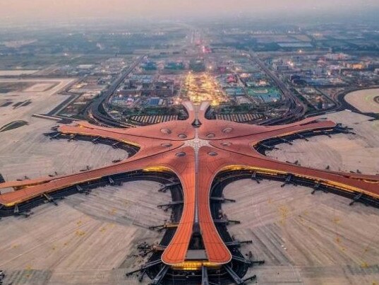 China's new $11b Beijing Daxing International Airport. SUPPLIED