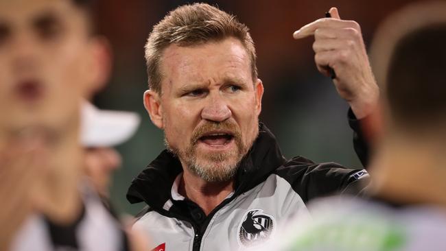 Collingwood coach Nathan Buckley. Picture: Getty Images