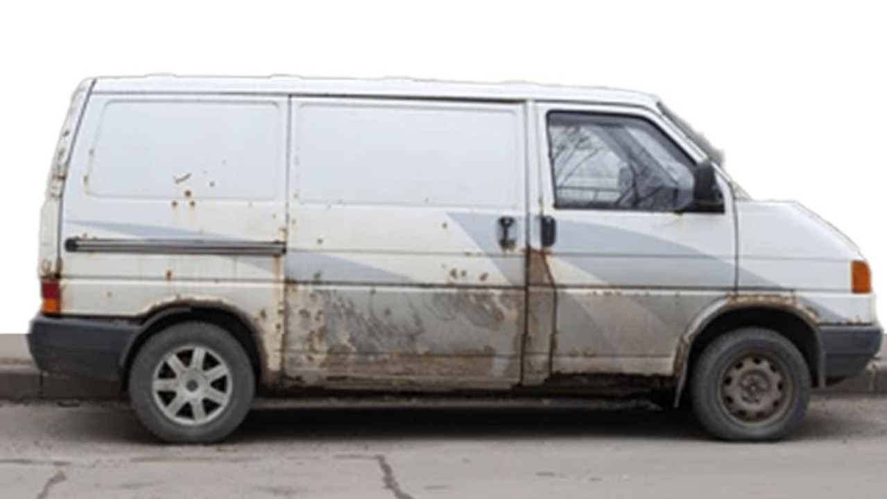 Image of a van released by Victoria Police in relation to the attempted abduction. Picture: Victoria Police