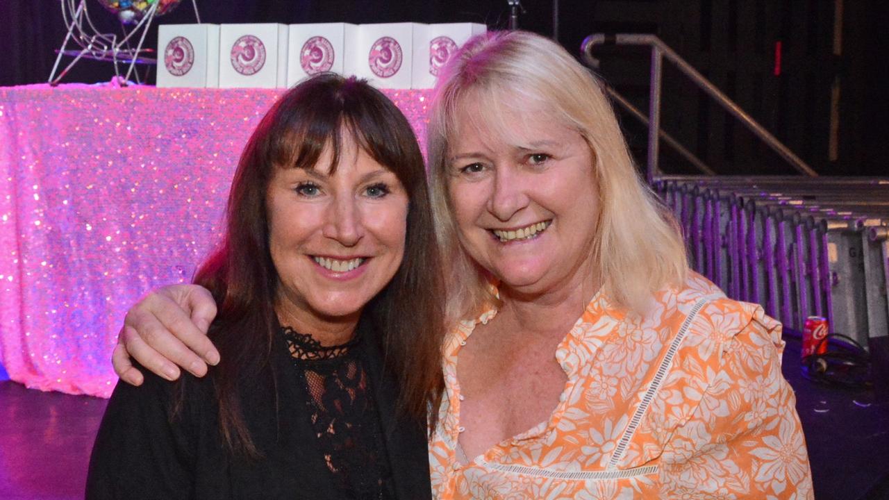 Tracey Wright and Julia Goodwin at Drag Queen Bingo, Miami Marketta. Pic: Regina King