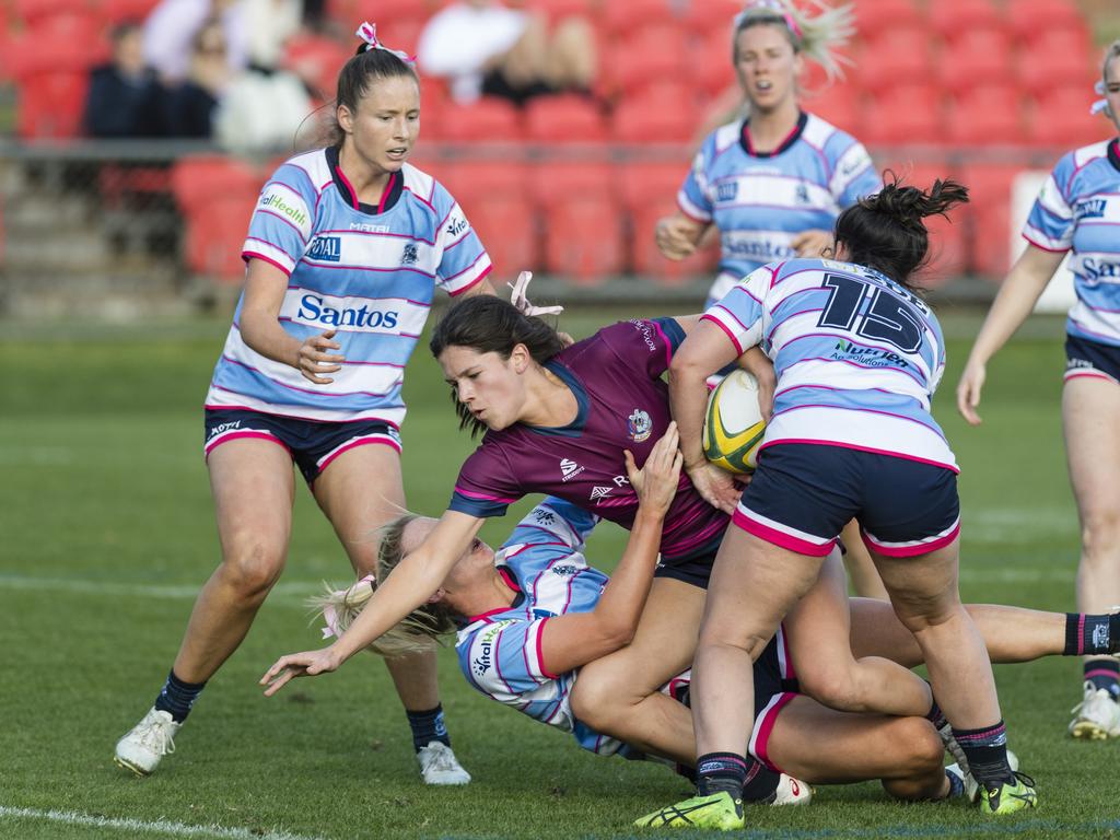 Ella Johnston of Toowoomba Bears Womens 7s. Picture: Kevin Farmer