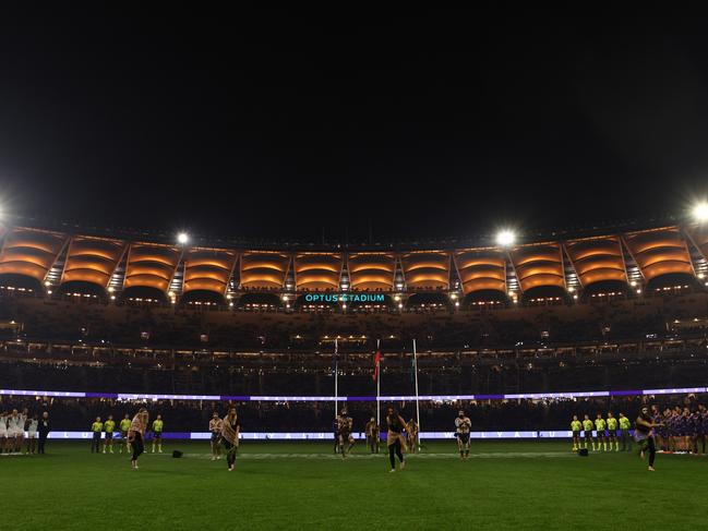 Optus Stadium is expected to sellout out. Picture: Paul Kane/Getty Images