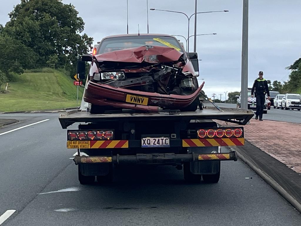 The driver was stable. Picture: Luke Lay