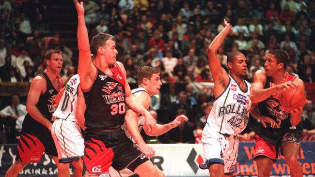 Perth Wildcats vs. the Gold Coast Rollers in 1996.