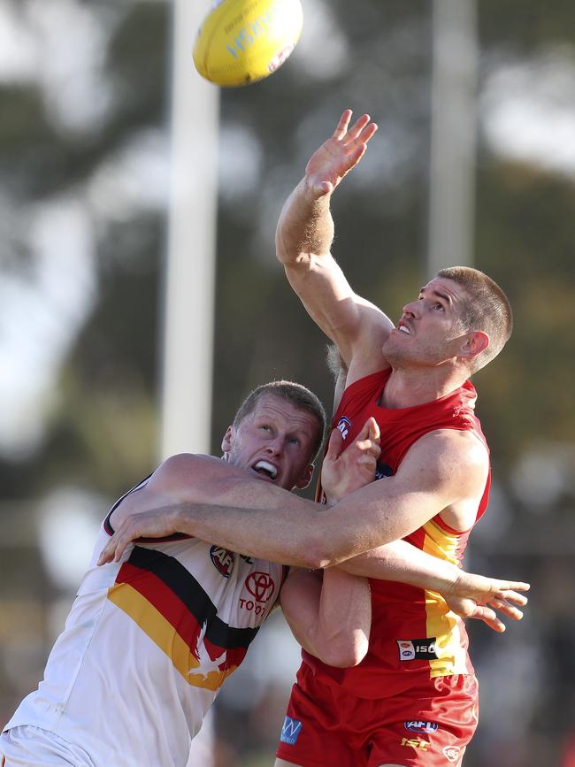 Zac Smith has returned to Gold Coast from Geelong. Picture: Sarah Reed.