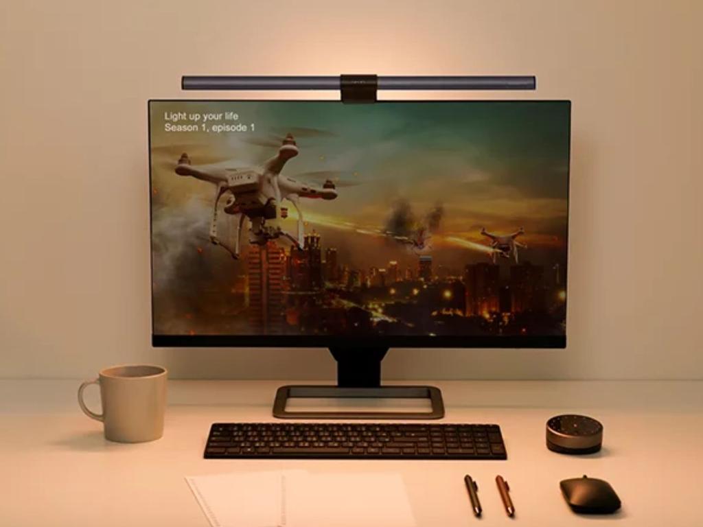 BenQ ScreenBar Halo LED Monitor Light. Picture: BenQ