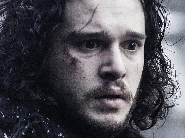 This photo provided by courtesy of HBO shows, Kit Harington, in a scene from "Game of Thrones," season 5. The HBO television series panel for "Game of Thrones" is scheduled for Friday, July 10, 2015, during the 2015 Comic-Con International held at the San Diego Convention Center. (Helen Sloan/HBO via AP)