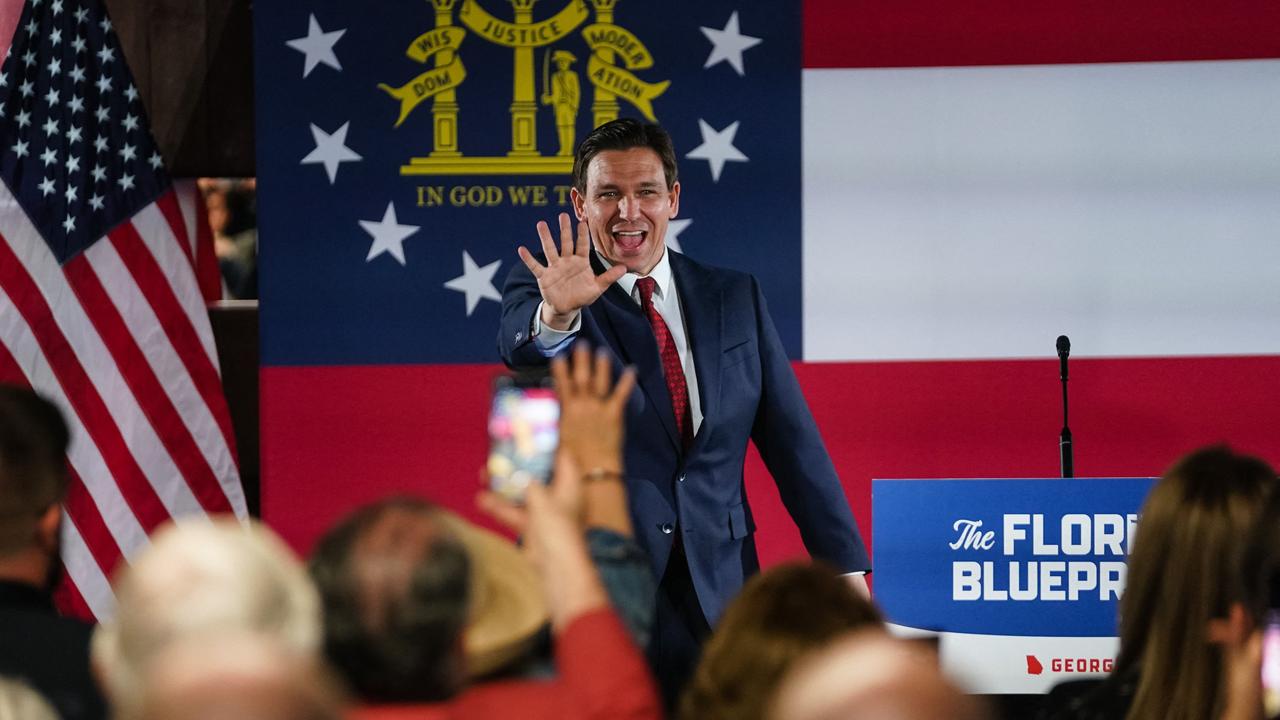 NAACP claimed under Mr DeSantis, Florida had become hostile to Black Americans. Picture: Elijah Nouvelage/AFP