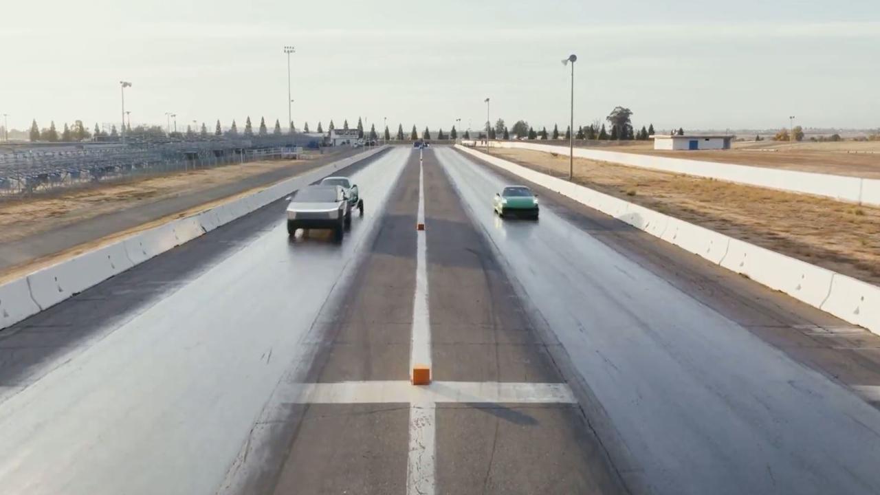 Elon Musk has launched the Cyber Truck with a spectacular stunt.