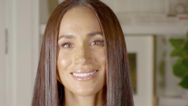 Meghan Markle, Duchess of Sussex introduced her friend photographer Misan Harriman's Ted talk via videolink