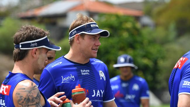 Matt Burton has gelled well with Hutchison at training. Picture: NRL Photos