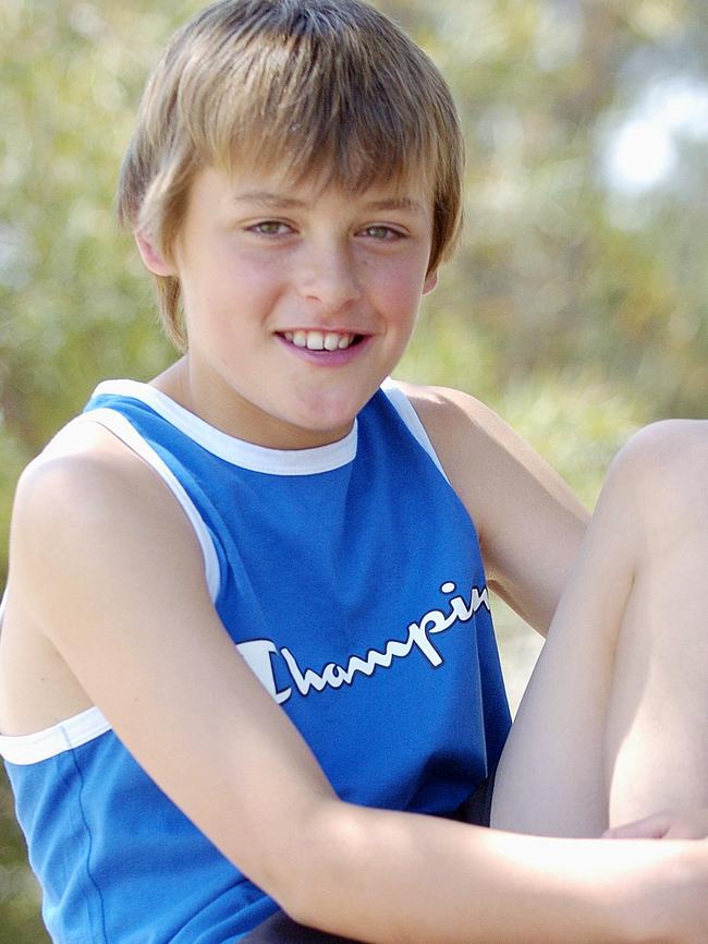 Darcy Moore at the Victorian Primary School Sports Association state championships. Picture: Josie Hayden