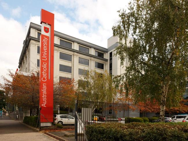 Australian Catholic University. Picture: ACU