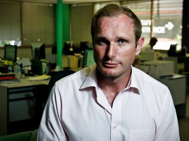 Ross Coulthart, who spoke on behalf of the 60 Minutes team. Picture: Amos Aikman