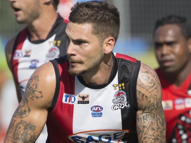 Southern Districts Josiah Farrer as Crocs V Bombers at TIO Stadium . Pic Glenn campbell