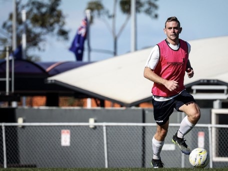 Joshua Chapman will play for the Deaf Football Australia men's 2024 team this week against Japan in Sydney.