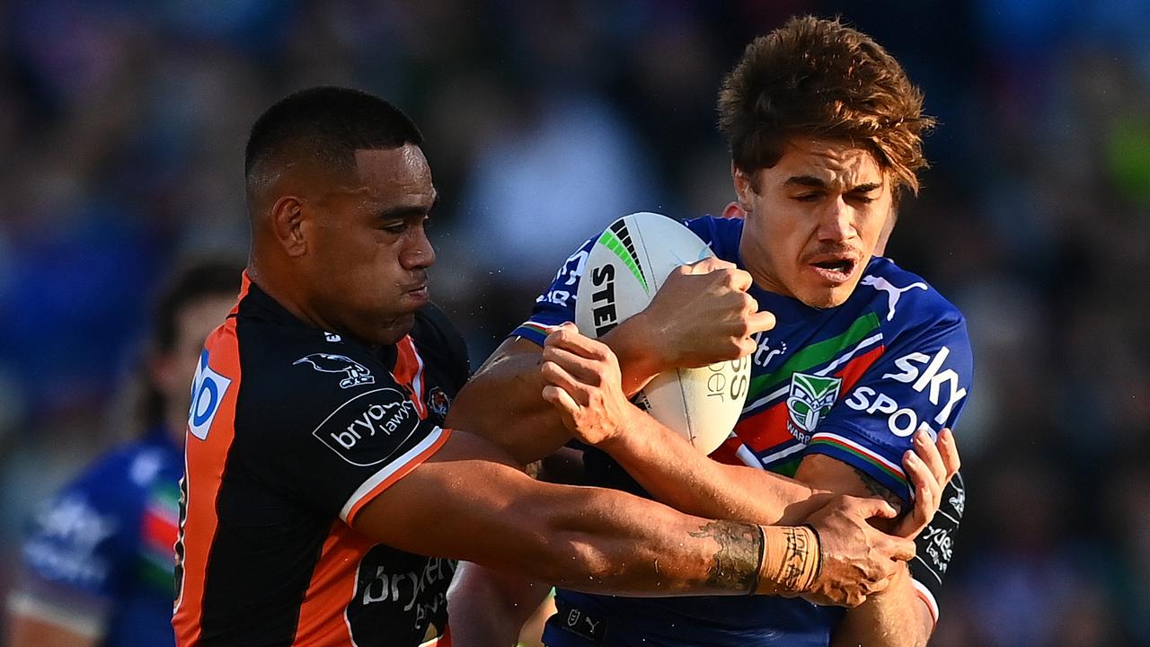 The Warriors beat the Tigers in their return to NZ. Picture:Hannah Peters/Getty Images