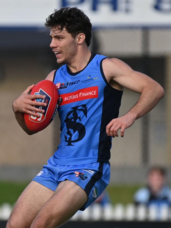 McEntee was one of Sturt’s stars before being thrown an AFL lifeline.