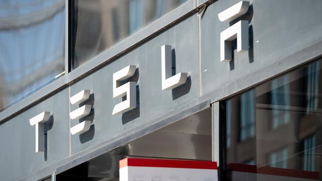 Tesla shares fell 3.6 per cent in after-hours trading Tuesday. Picture: Saul Loeb/AFP