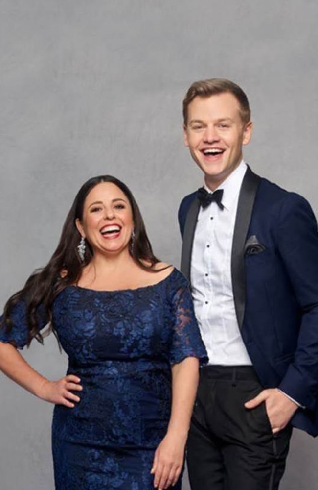 Myf Warhurst and Joel Creasey for Eurovision Big Night In. Picture: Supplied