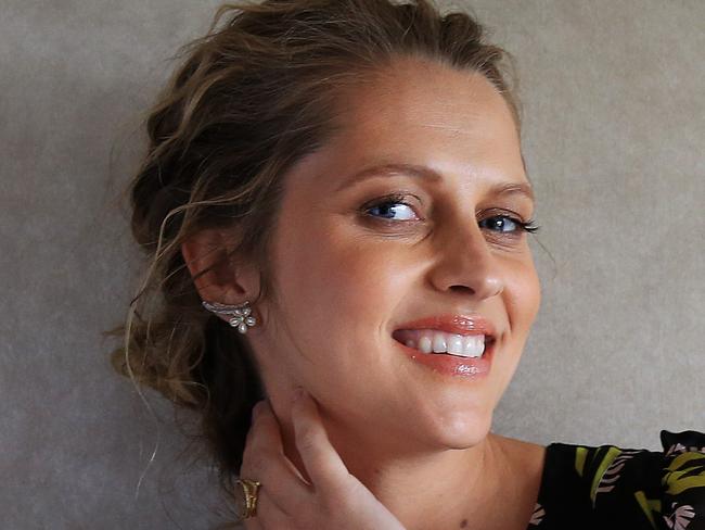 Teresa Palmer stars in the Mel Gibson film Hacksaw Ridge, pictured in Sydney during a promotional tour. Picture: Toby Zerna