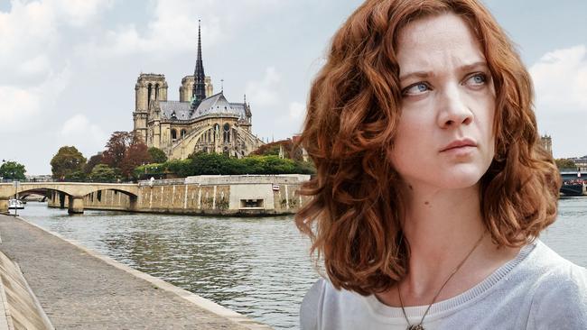 Odile Vuillemin as Chloe Saint-Laurent, the profiling psychologist in The Paris Murders (Profilage).
