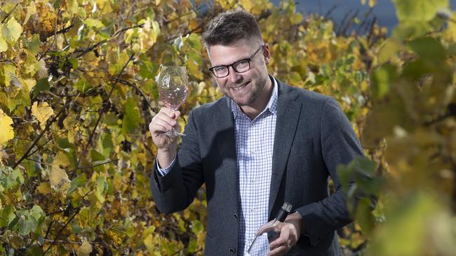 The Lane Vineyard’s chief executive, Jared Stringer.