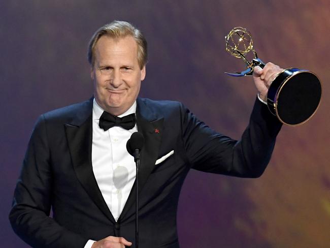 Jeff Daniels claimed a statue for his role in Godless. Picture: Getty Images