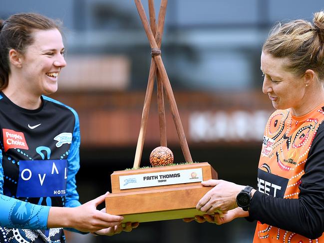 The WBBL is this year celebrating its first competition-wide First Nations Round where every team will wear its special Indigenous kit. Picture: Getty Images