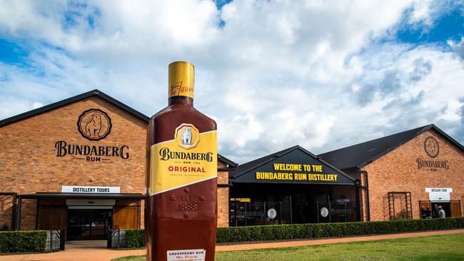 Bundaberg Rum Distillery and Visitor Centre.