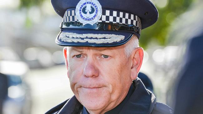 Police Commissioner Grant Stevens labelled Adelaide one of the safest cities in Australia. Picture: NCA NewsWire / Brenton Edwards