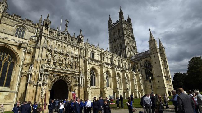 Gloucester Cathedral in Gloucester, Gloucestershire in England. Pic: AFP