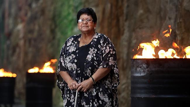 Shirley Peisley in Sydney yesterday. ‘Don’t give up,’ is her advice for those seeking constitutional recognition. Picture: James Croucher