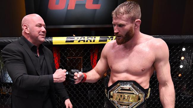 Blachowicz has a shot at reclaiming the belt he lost in September 2021. (Photo by Jeff Bottari/Zuffa LLC)