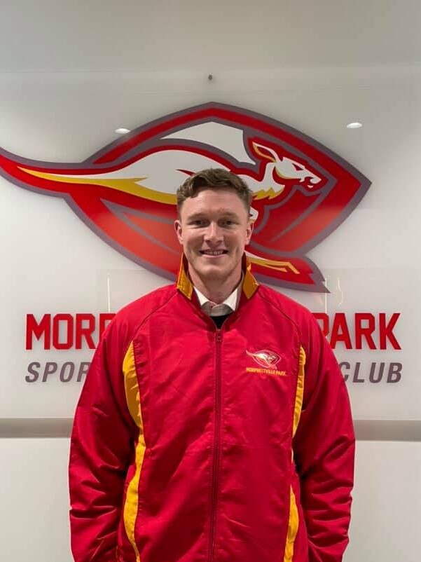 Hampered by chronic knee issues, Barns has struggled to stay on the park for the Roos but is keen to bounce back in 2023. Picture: Morphettville Park Football Club