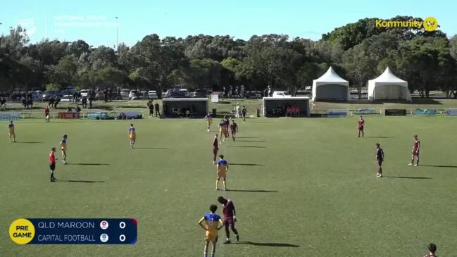 Replay: Queensland Maroon v Capital Football (U16 9th/10th playoff) - Football Australia Boys National Youth Championships Day 6