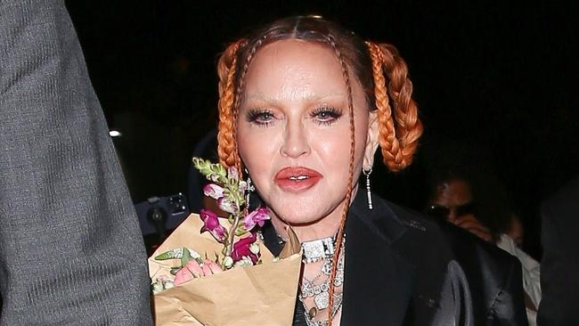 Madonna, naturally, is not going to age naturally. Picture: Backgrid