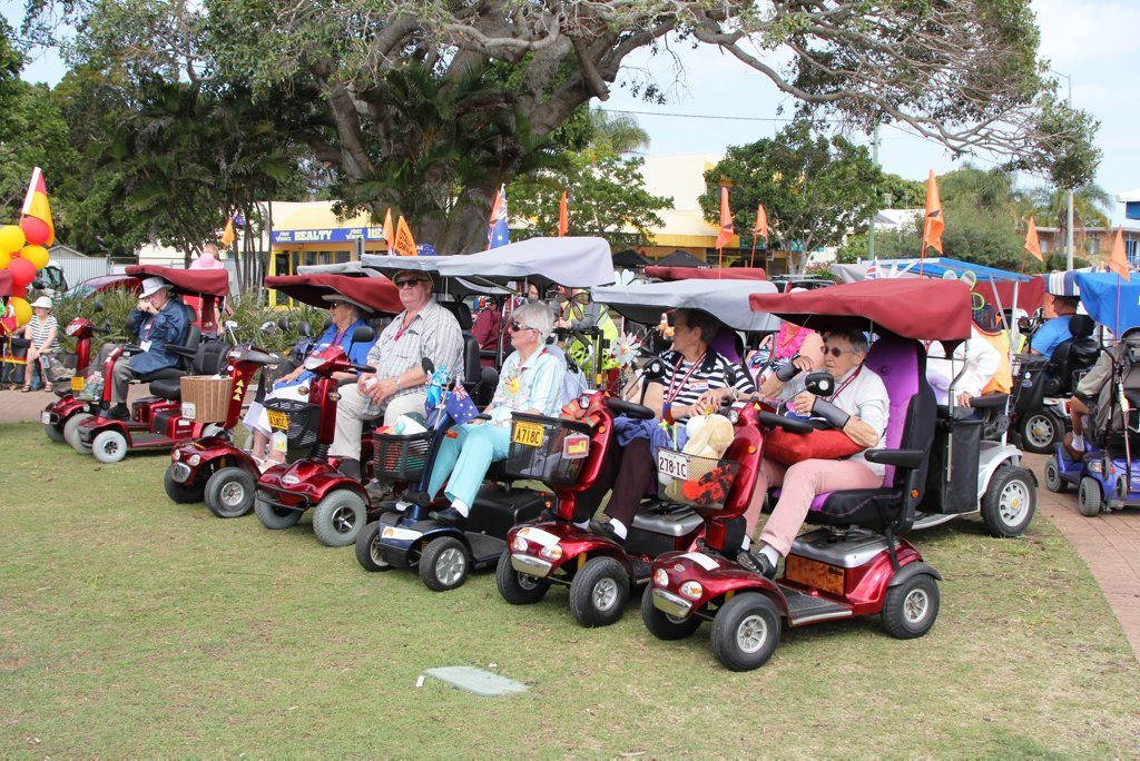 Revved up to grab record for scooter parade The Courier Mail