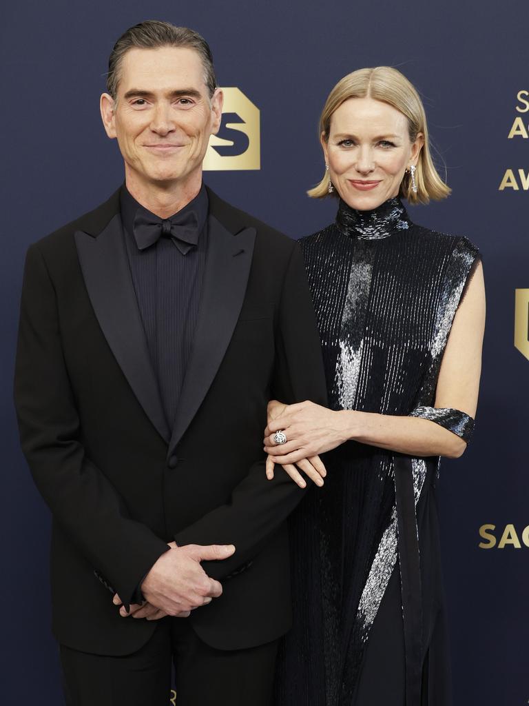 Crudup and Watts began dating in 2017. Picture: Frazer Harrison/Getty Images/AFP