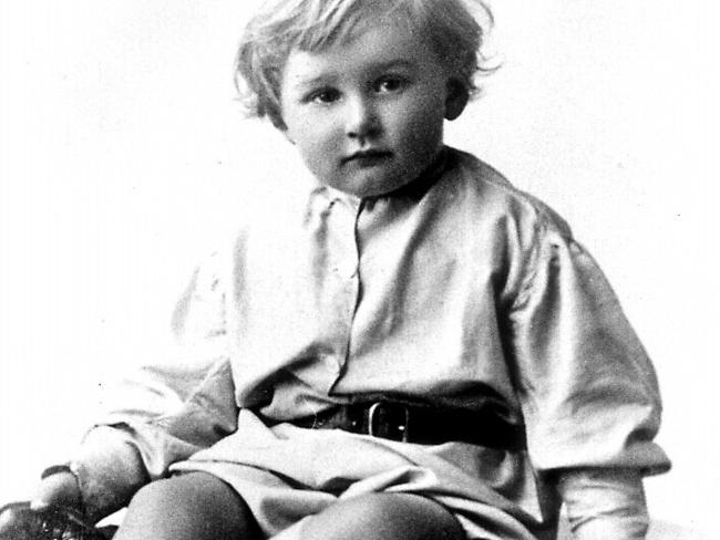 Errol Flynn as a baby. Picture: State Library of NSW