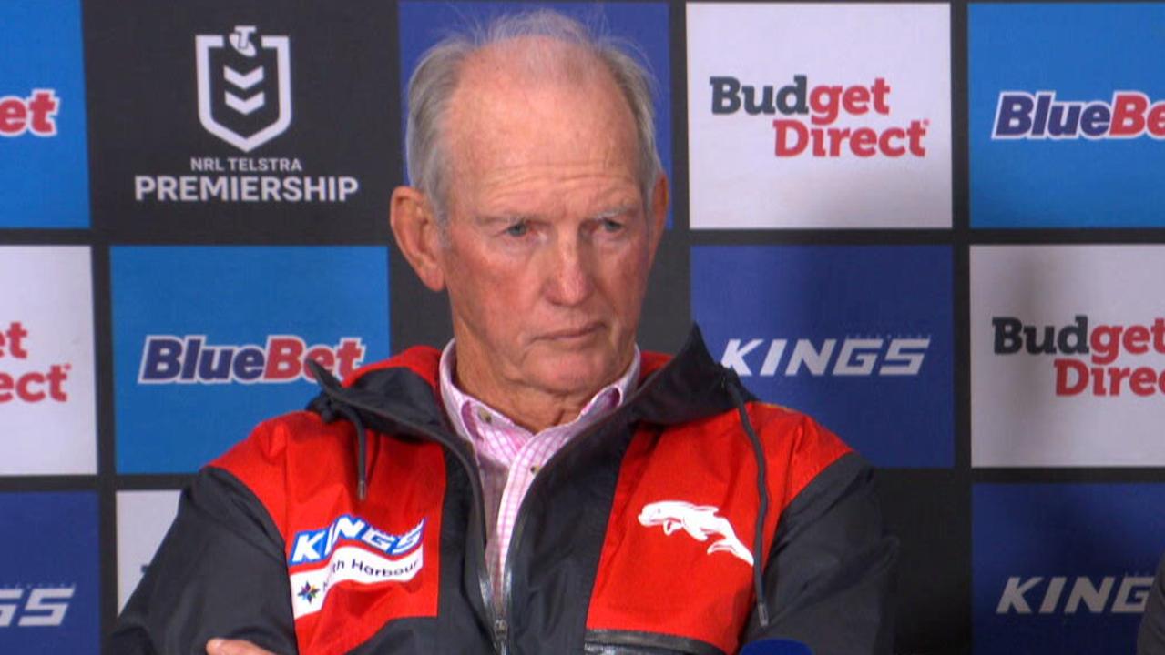 Wayne Bennett in his press conference after Round 13.