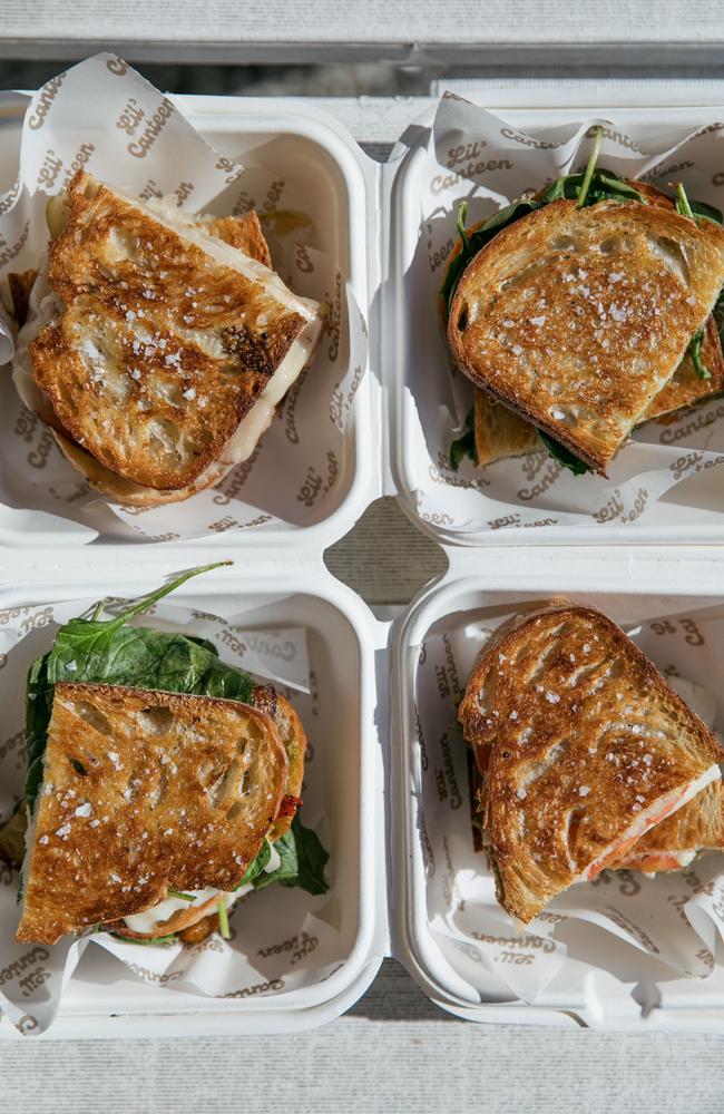 Lil Canteen is known for its toasties. Picture – contributed.