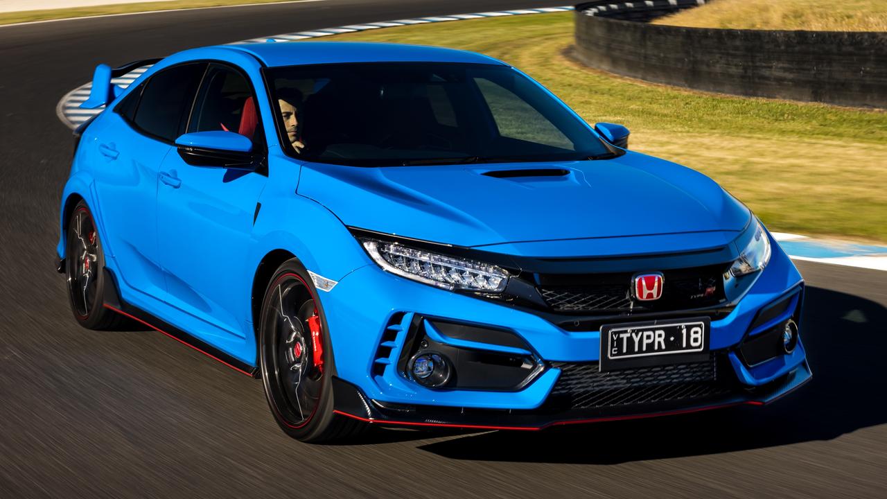 Honda’s updated Civic Type-R will be the highlight for the brand this year. Picture: Supplied.