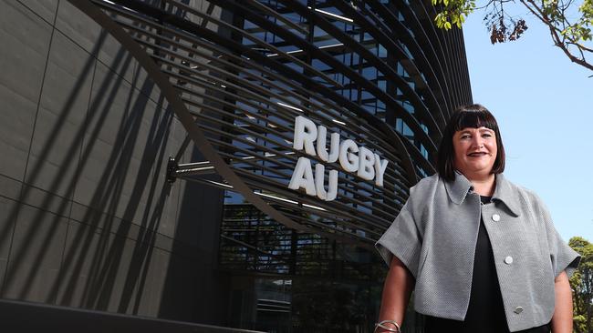 Newly appointed Rugby Australia chief executive Raelene Castle.