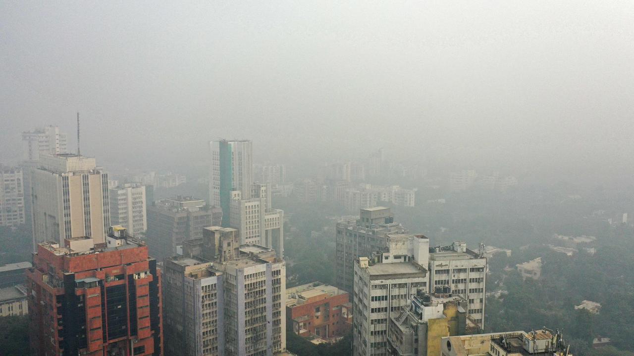 New Delhi has become engulfed in heavy smog. Picture: Sajjad Hussain/AFP