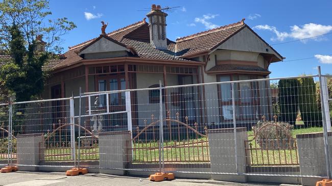 The 164 Foster Rd site in Dandenong is currently fenced off.