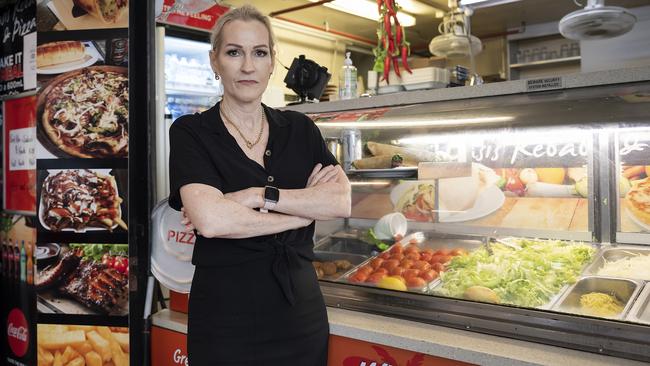 Cairns Esplanade restaurant owner Kellee Martorella is sick of the petty theft and unruliness surrounding Cairns CBD and is calling for a more consistent police presence along the Esplanade. Picture Emily Barker.