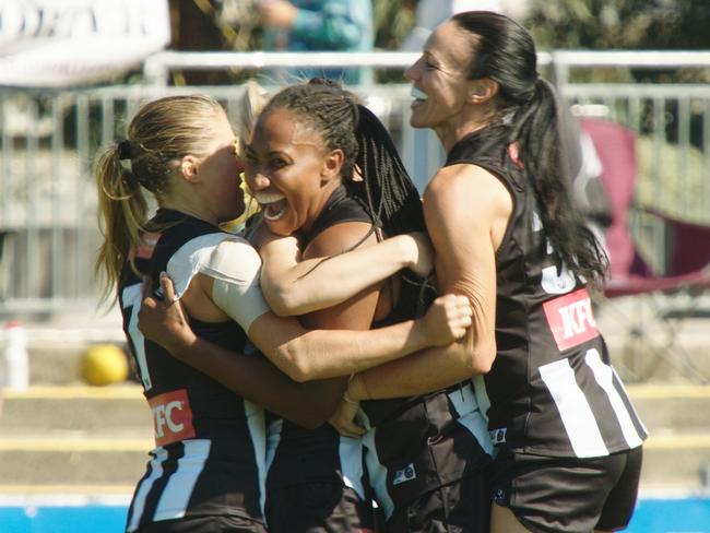 A first look at the doco which features Collingwood as a key club.