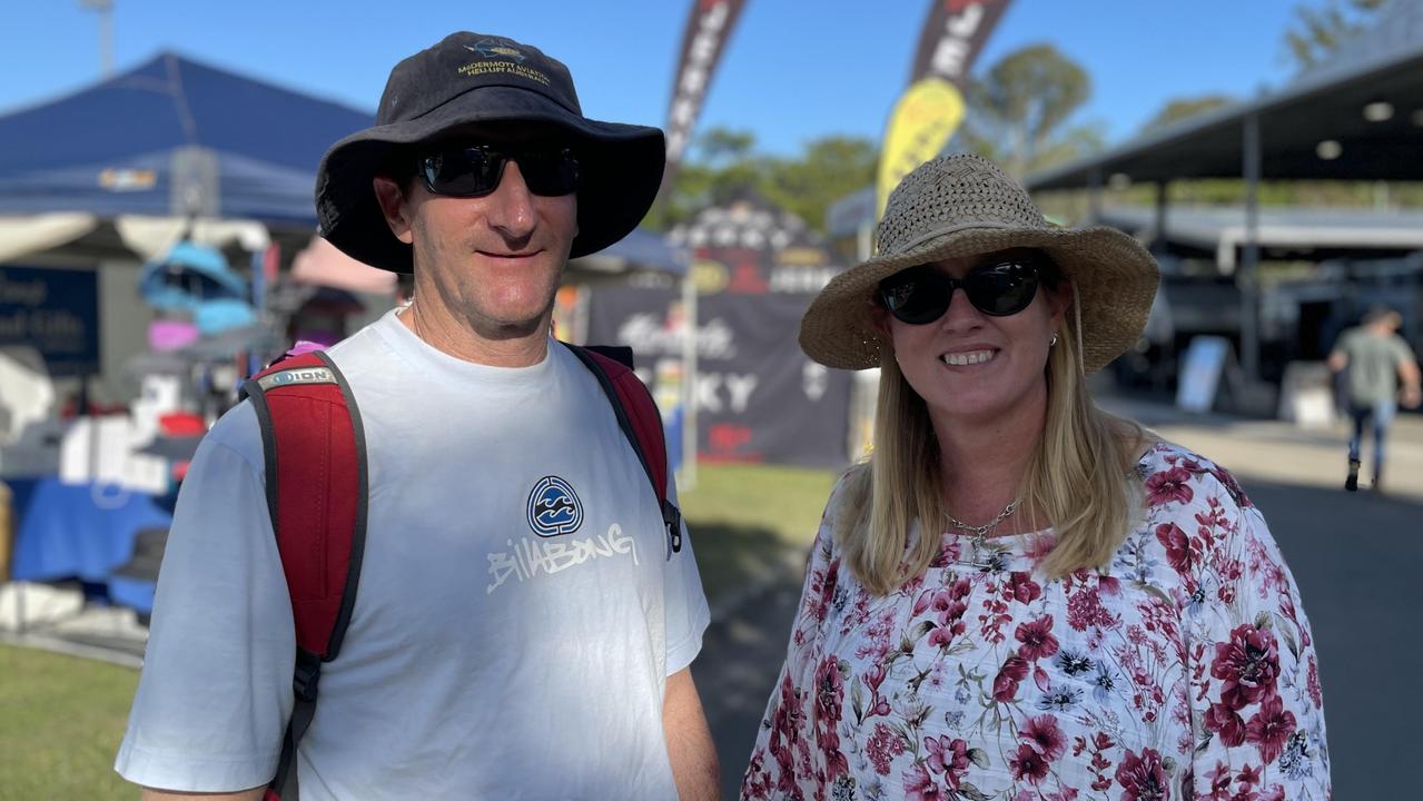 Norm Taylor, left, and Christine Mortimer, right. Picture: Asa Andersen.